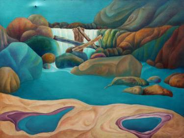 Original Abstract Expressionism Abstract Paintings by Saurabh Dhawan