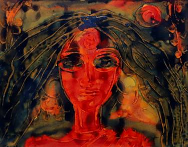 Original Abstract Expressionism Abstract Paintings by Saurabh Dhawan