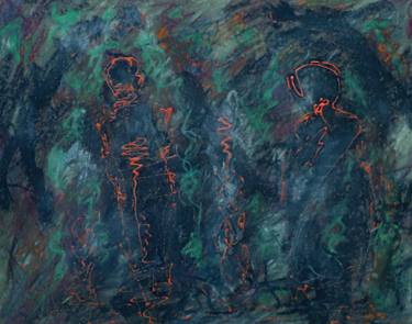 Original Abstract Expressionism Abstract Paintings by Saurabh Dhawan