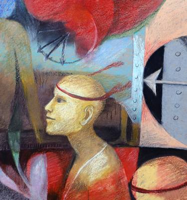 Original Abstract Expressionism Abstract Paintings by Saurabh Dhawan