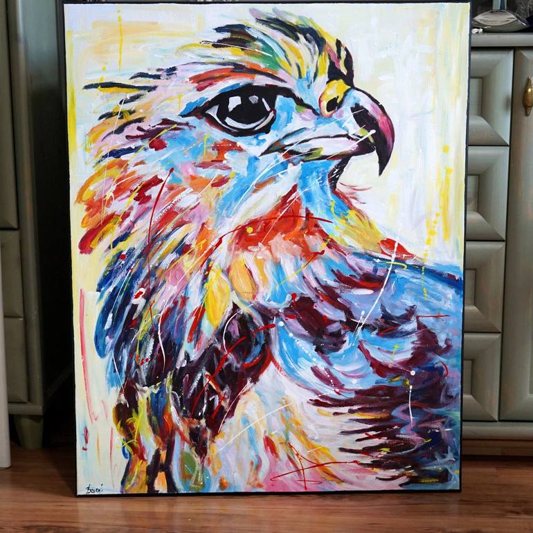 Original Animal Painting by Rafal Stach