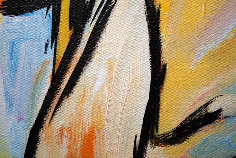 Original Abstract Pop Culture/Celebrity Painting by Rafal Stach