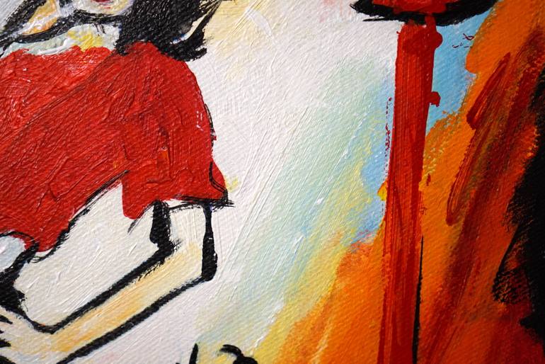 Original Abstract Pop Culture/Celebrity Painting by Rafal Stach