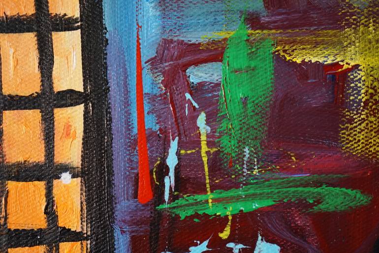 Original Abstract Music Painting by Rafal Stach