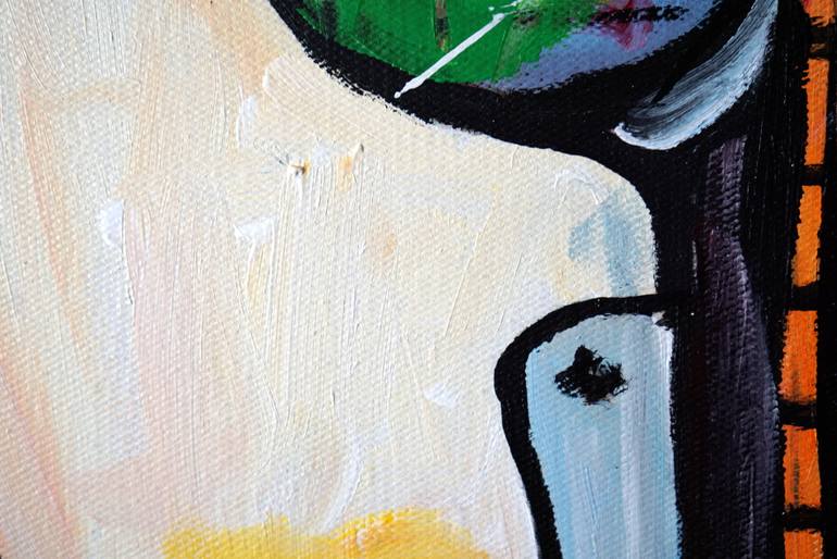 Original Abstract Music Painting by Rafal Stach