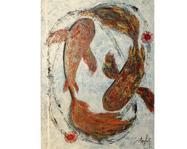 Print of Fine Art Fish Paintings by Viktoria Kucherova