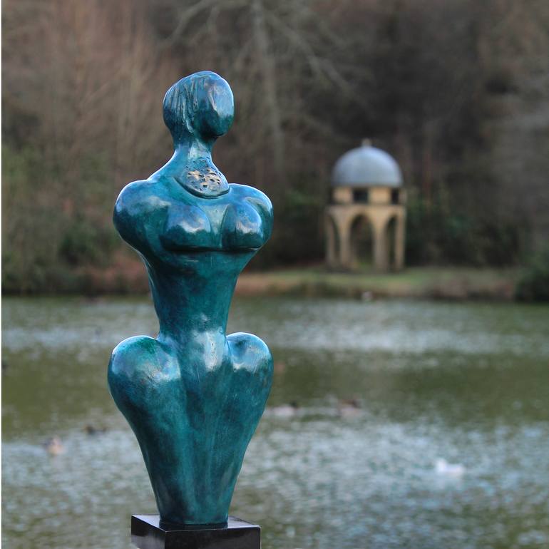 Original Abstract Nude Sculpture by Steve Bicknell