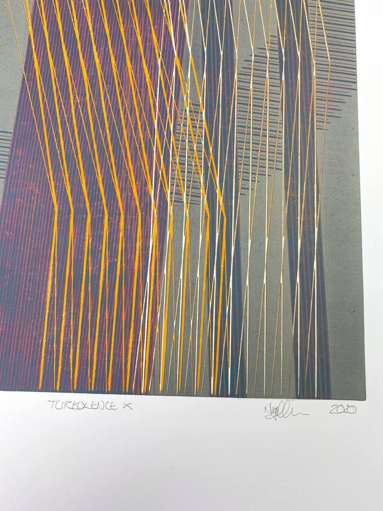 Original Contemporary Abstract Printmaking by NIGEL MORRIS