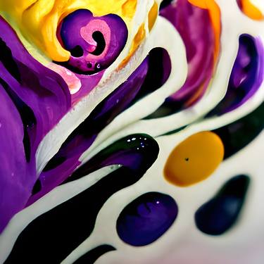 Original Abstract Expressionism Interiors Digital by Kin Karol Fetalver