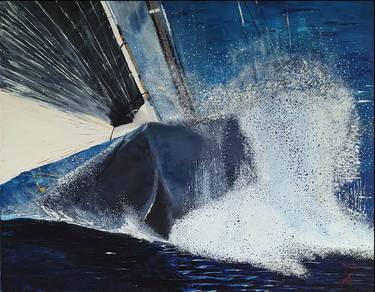 Original Boat Paintings by Jacqueline Molenaar