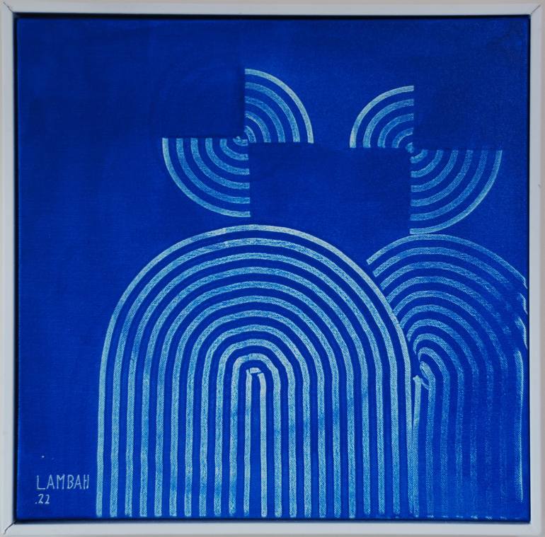 Original Contemporary Abstract Paintings by Christopher Lambah