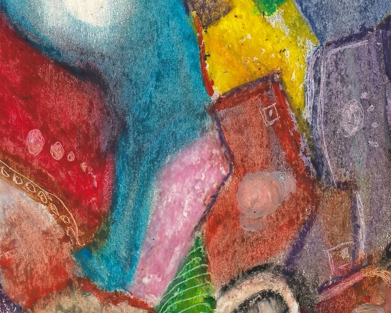 Original Expressionism People Painting by Julian Renö