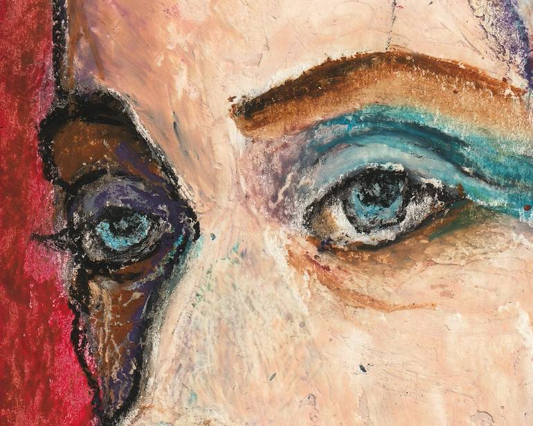 Original Expressionism People Painting by Julian Renö