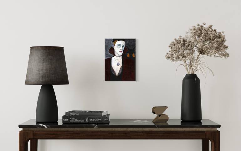 Original Expressionism People Painting by Julian Renö