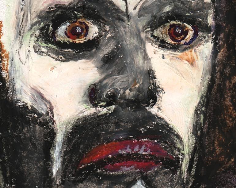 Original Surrealism People Painting by Julian Renö