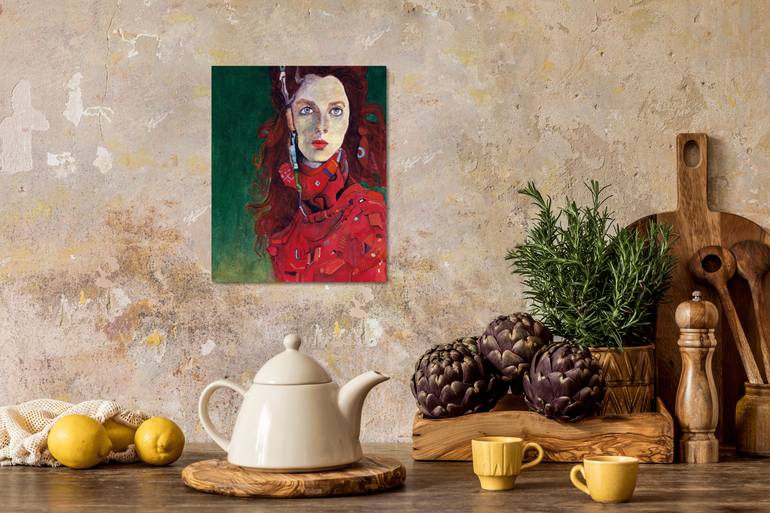 Original Contemporary People Painting by Julian Renö