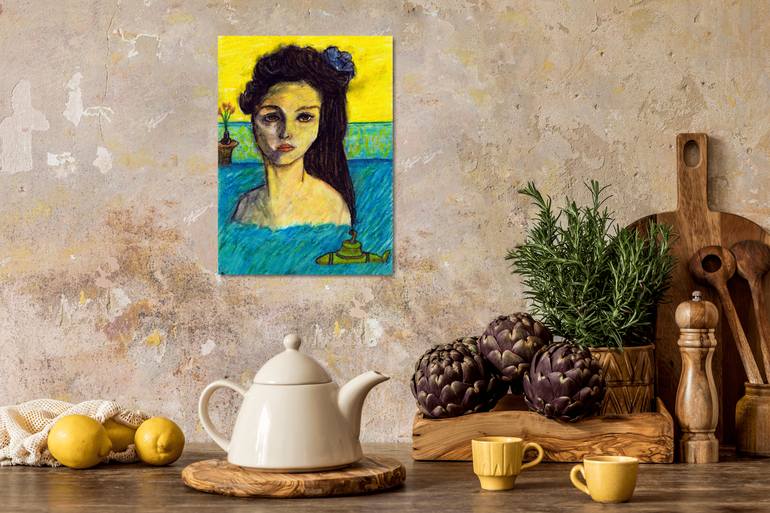 Original Contemporary Fantasy Painting by Julian Renö