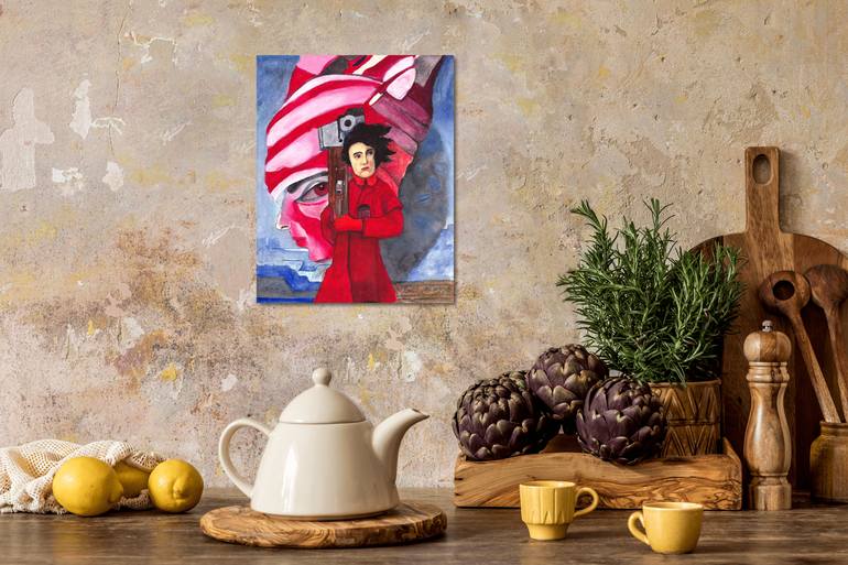 Original Contemporary Fantasy Painting by Julian Renö