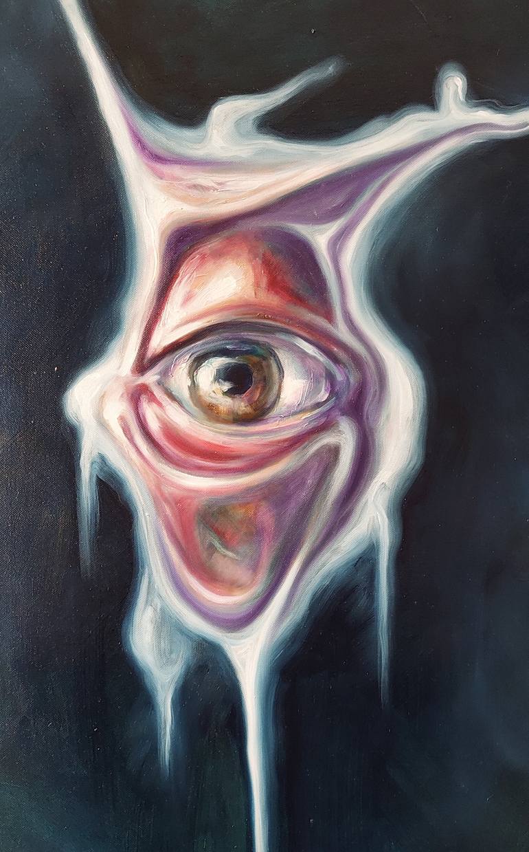 Original Art Deco Body Painting by Dávid Kovács K