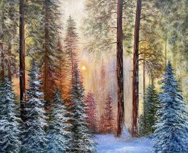 Print of Landscape Paintings by Tanja Frost