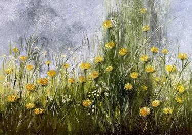Print of Impressionism Floral Paintings by Tanja Frost