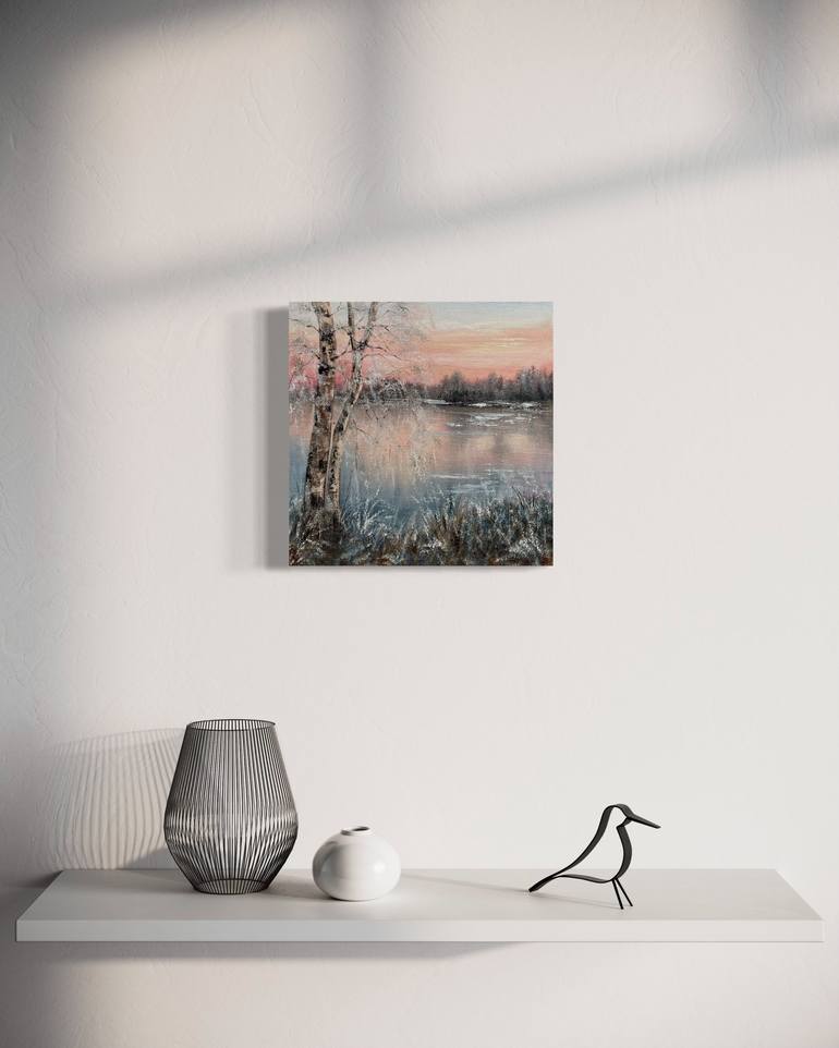 Original Impressionism Landscape Painting by Tanja Frost