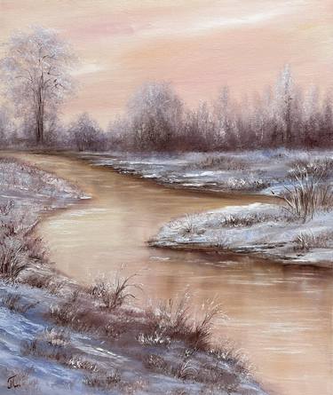 Original Impressionism Nature Paintings by Tanja Frost