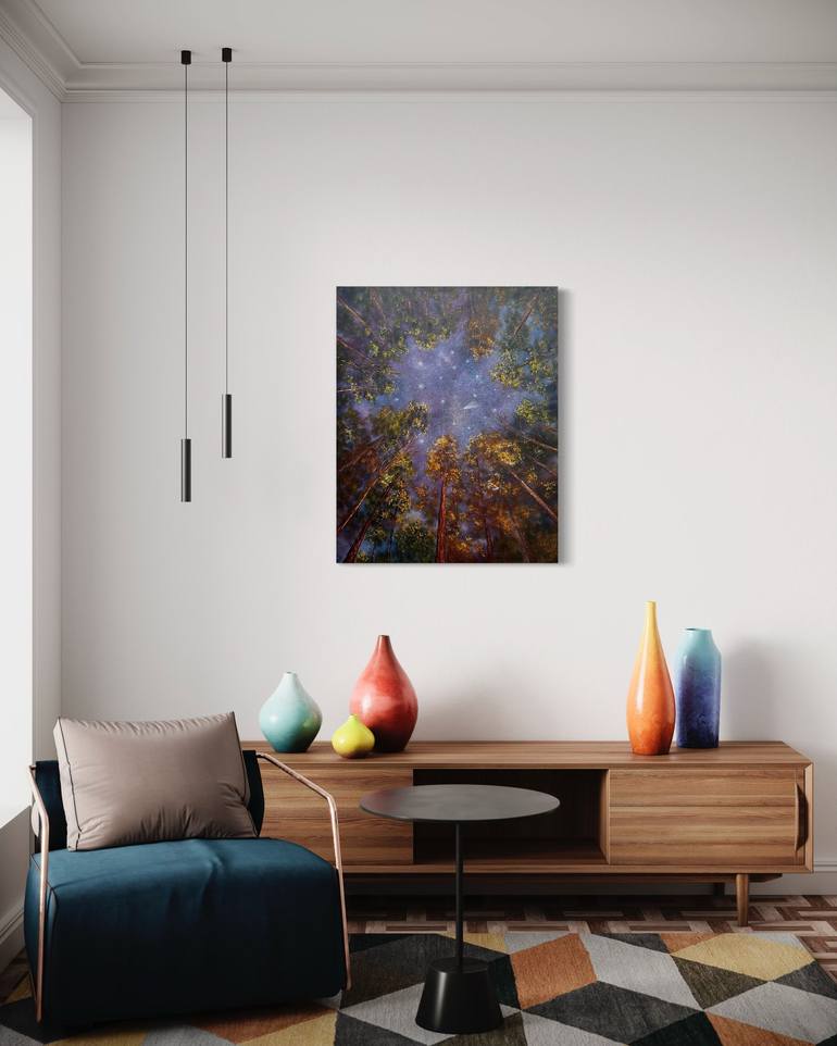 Original Abstract Landscape Painting by Tanja Frost