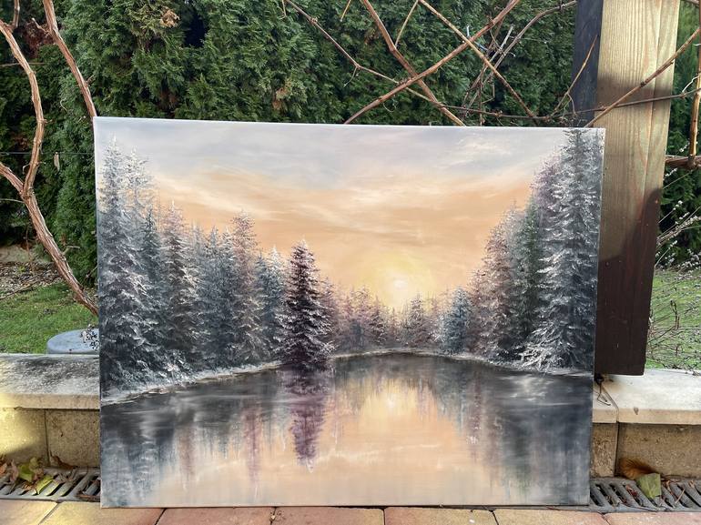 Original Nature Painting by Tanja Frost