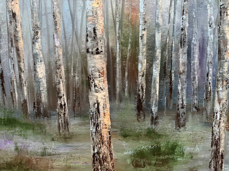 Original Impressionism Nature Painting by Tanja Frost