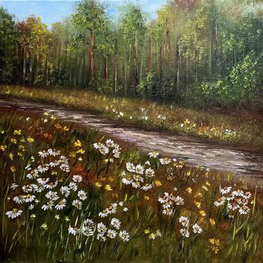 Original Impressionism Landscape Paintings by Tanja Frost