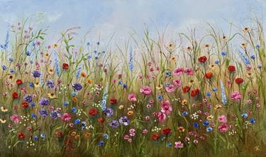 Print of Impressionism Floral Paintings by Tanja Frost