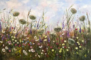 Original Impressionism Floral Paintings by Tanja Frost
