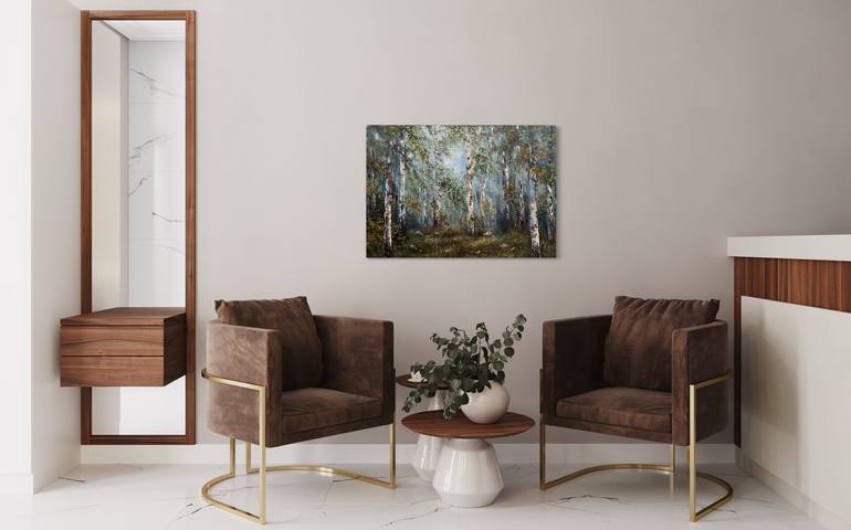 Original Impressionism Landscape Painting by Tanja Frost