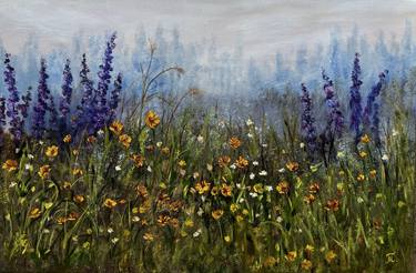 Original Impressionism Floral Paintings by Tanja Frost