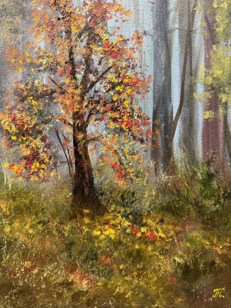 Original Impressionism Landscape Painting by Tanja Frost