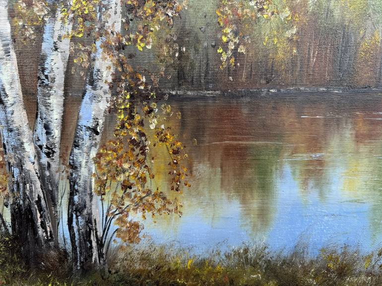 Original Impressionism Landscape Painting by Tanja Frost