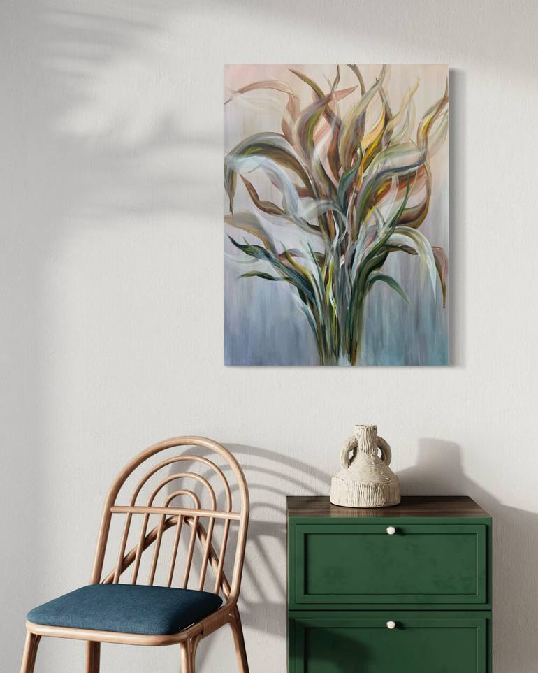 Original Impressionism Floral Painting by Tanja Frost