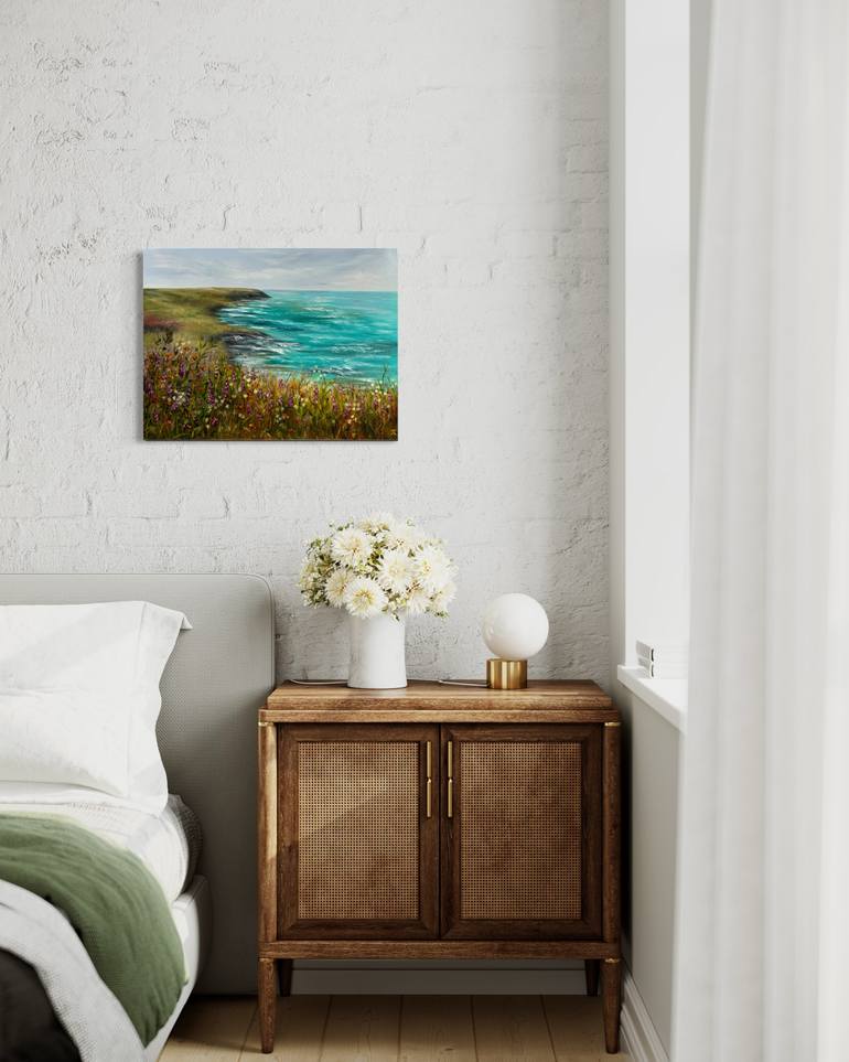 Original Impressionism Landscape Painting by Tanja Frost