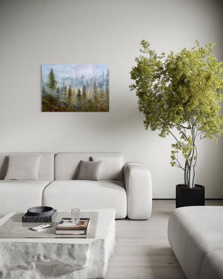 Original Impressionism Landscape Painting by Tanja Frost