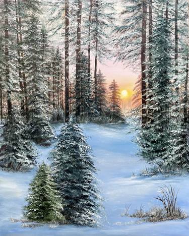 Original Landscape Paintings by Tanja Frost