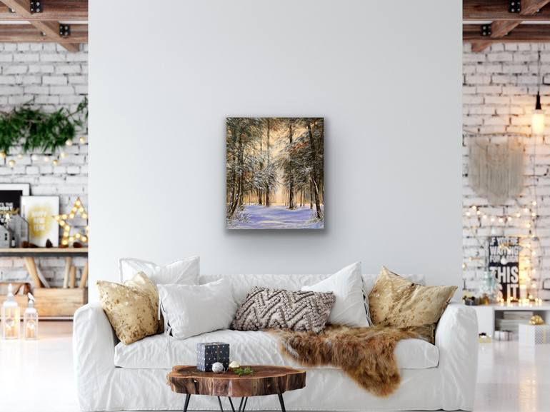 Original Photorealism Landscape Painting by Tanja Frost