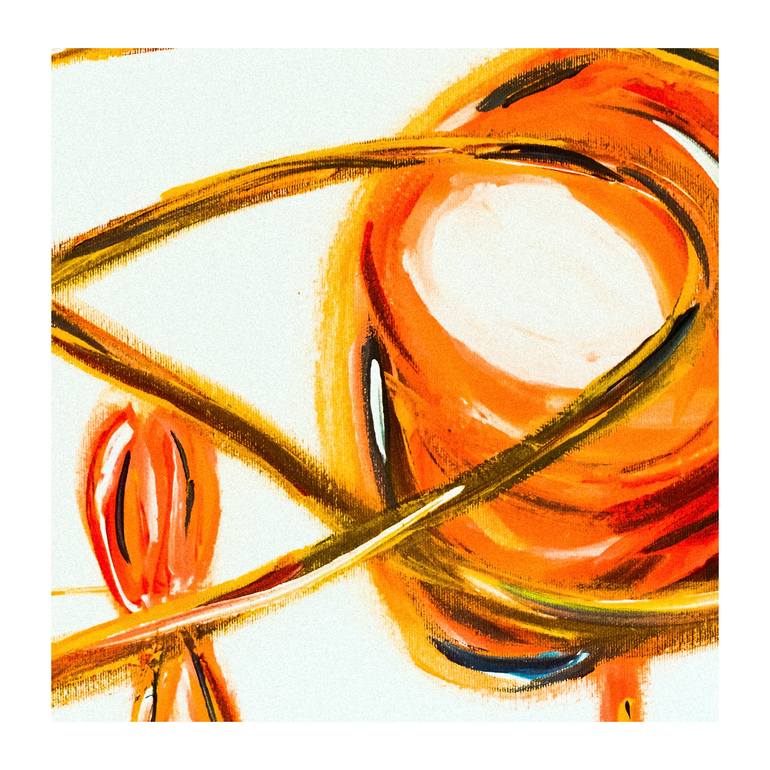 Original Abstract Expressionism Love Painting by Arian Nowbahari