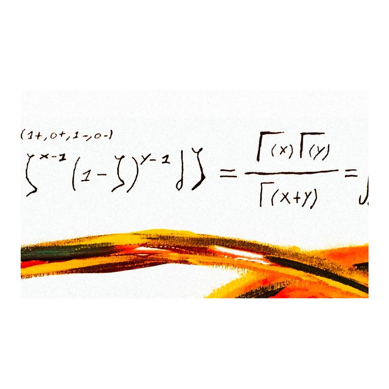 Original Abstract Expressionism Love Painting by Arian Nowbahari