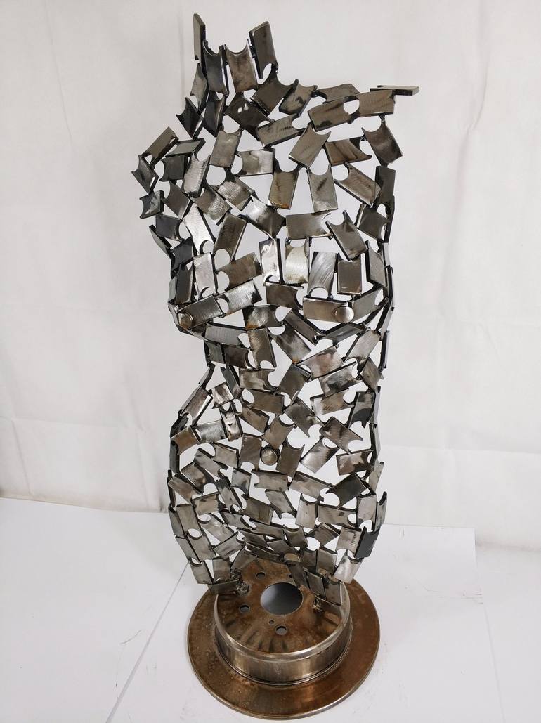 Original Art Deco Abstract Sculpture by Walter Chaupin