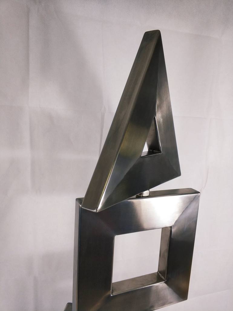 Original Abstract Interiors Sculpture by Walter Chaupin