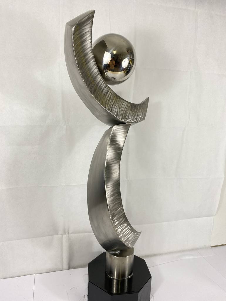 Original Abstract Interiors Sculpture by Walter Chaupin