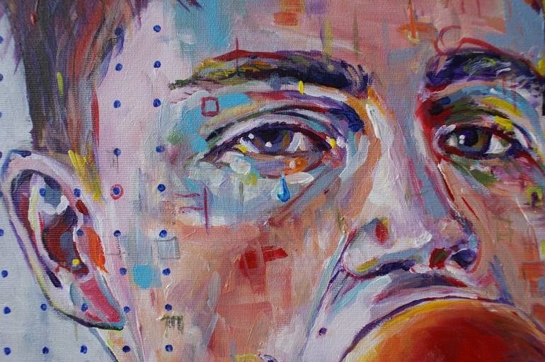 Original Contemporary People Painting by Manfred Paar