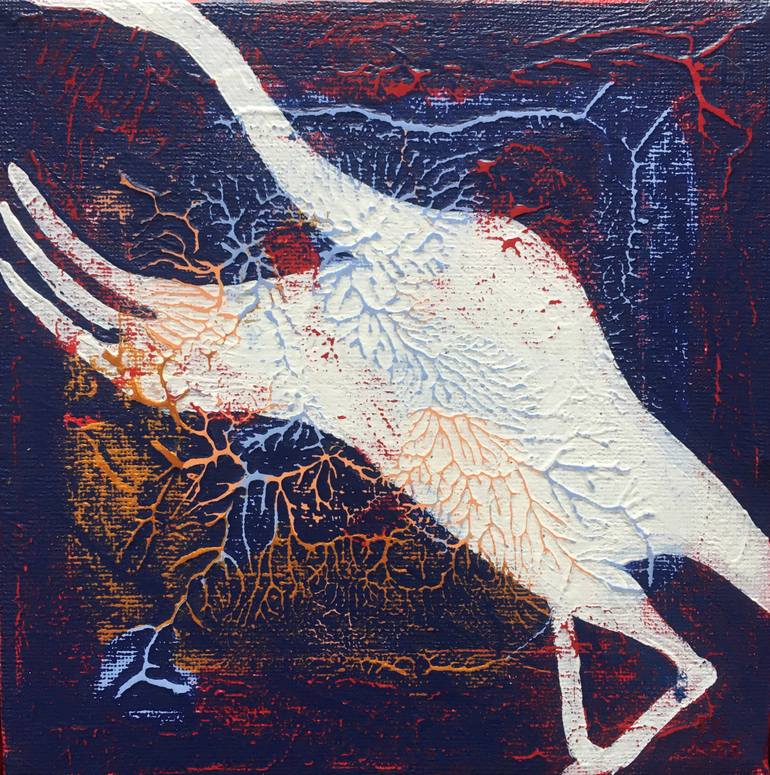 Original Abstract Nature Painting by Tanja Gammeljord