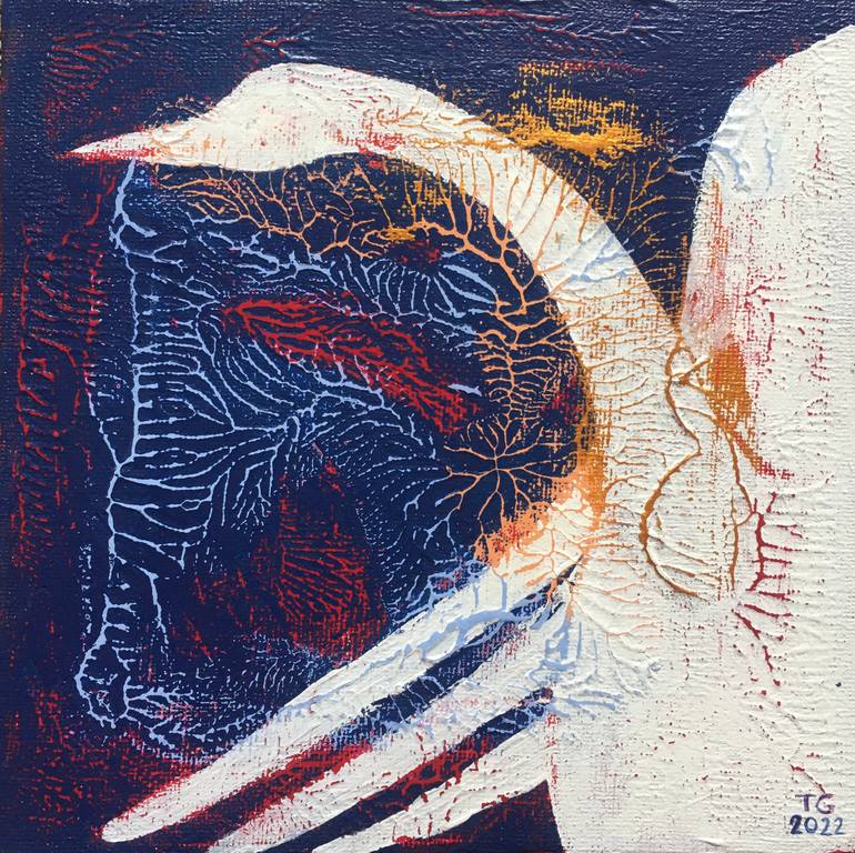 Original Abstract Nature Painting by Tanja Gammeljord